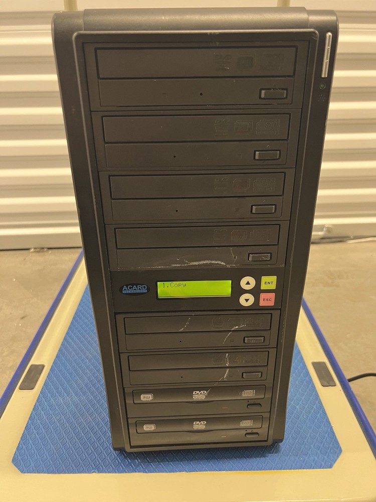 ACARD Technology 1:7 DVD CD Copier Duplicator Tower Burner/Copier 8 Drives