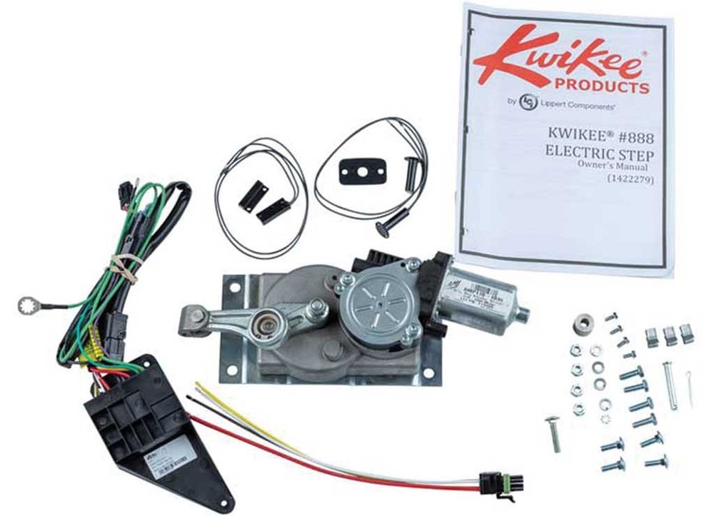 Lippert 781007 Motor Conversion Kit for Kwikee "C" Linkage Single/Double Steps