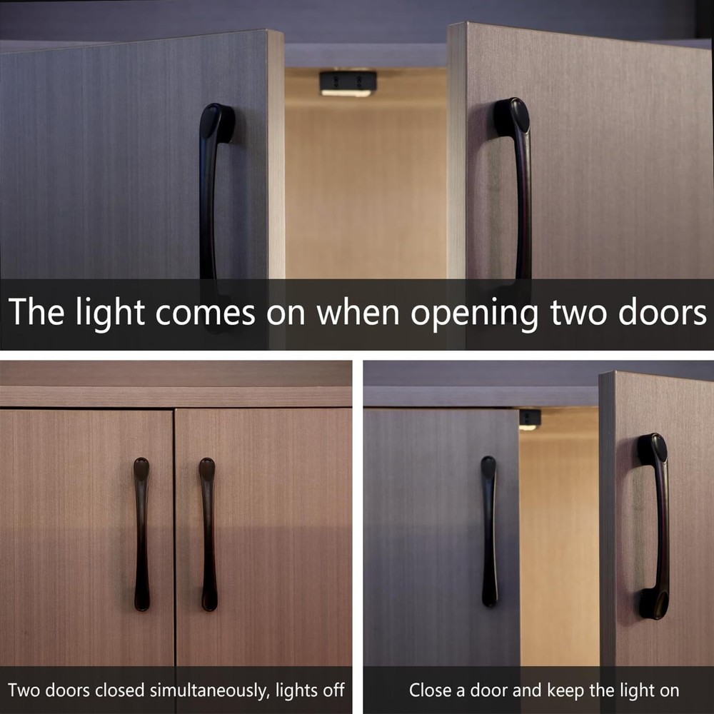 Motion Light Switch IR Switch, Wireless Door Activated Light Switch for Close...