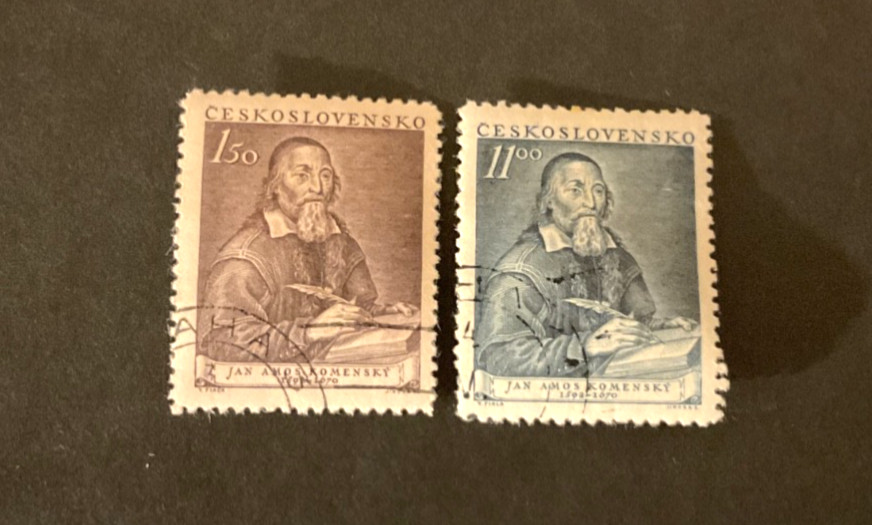 Stamps Czechoslovakia Scott #509-10 used