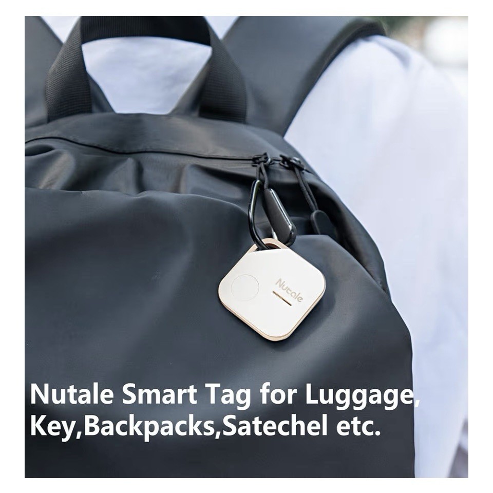 NEW Nutale Pro Key Finder Tag, Bluetooth Tracker Item Locator (4)- iOS & Android