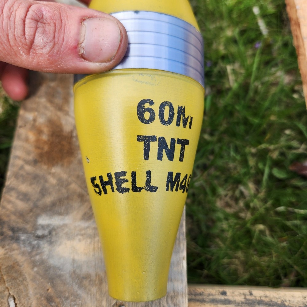 60MM Mortar Round 3d Print