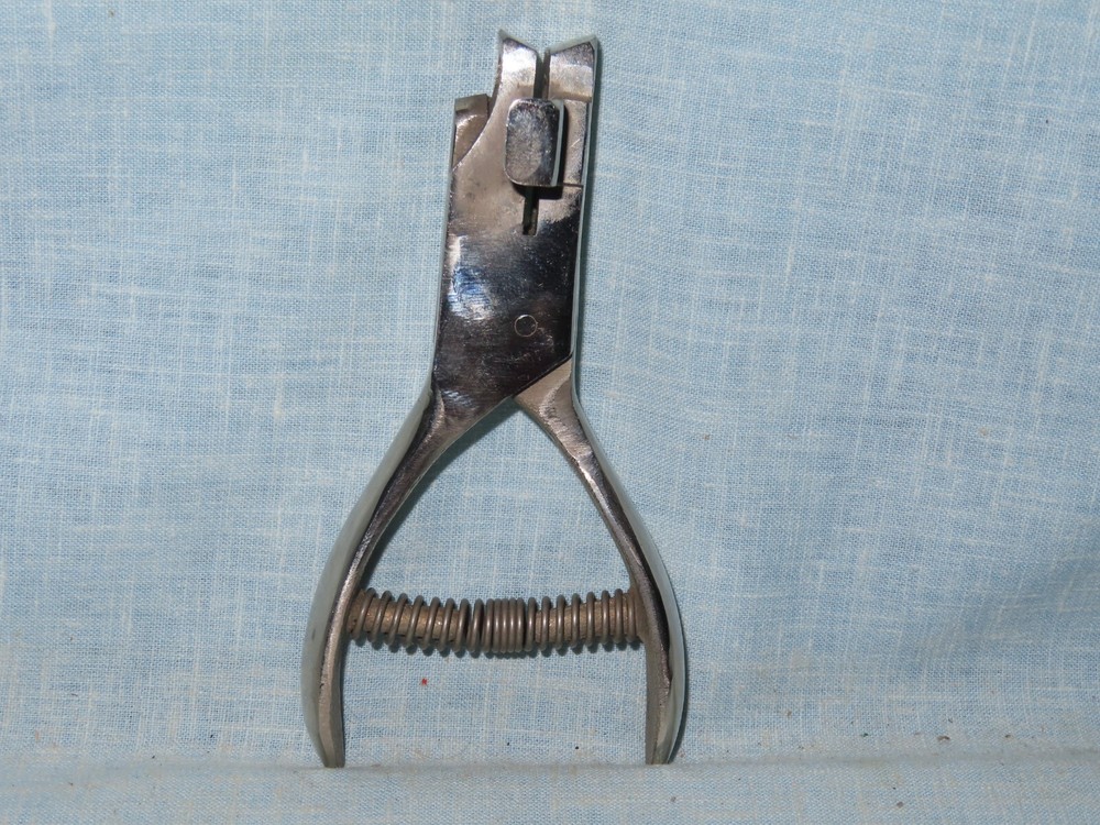 Vintage MIETH Rectangular Hole Punch