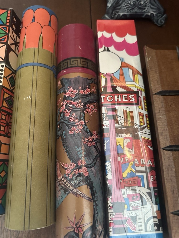 Assorted Vintage Fireplace And Barbecue Matches