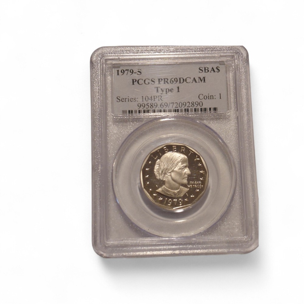 1979-S Susan B. Anthony Dollar PCGS PR69DCAM Type 1