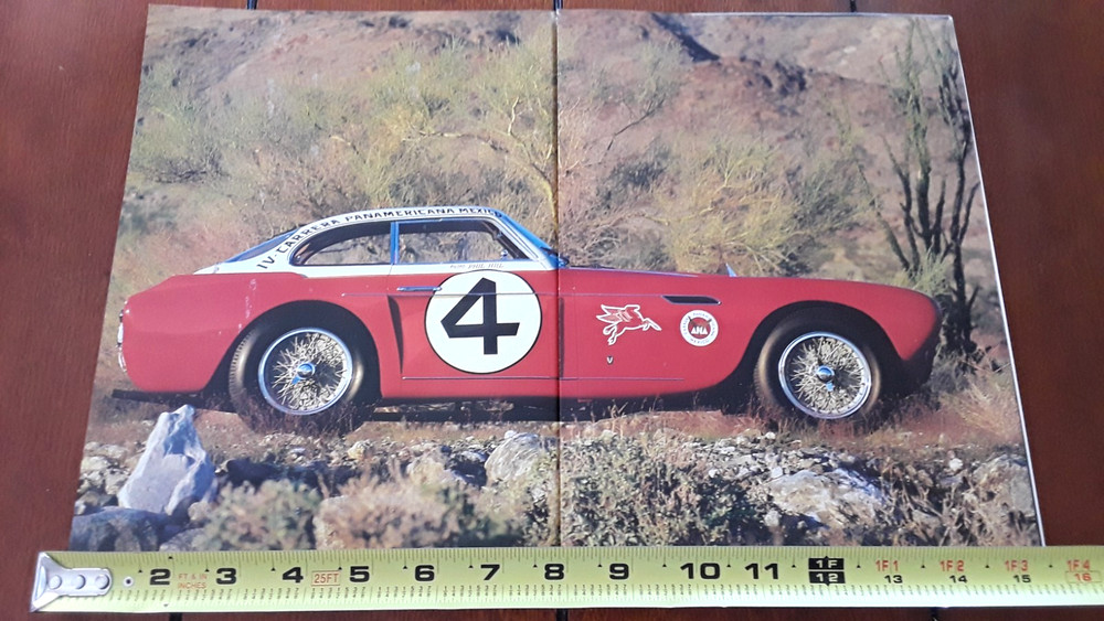 1953 FERRARI 340 MEXICO ORIGINAL 1988 ARTICLE