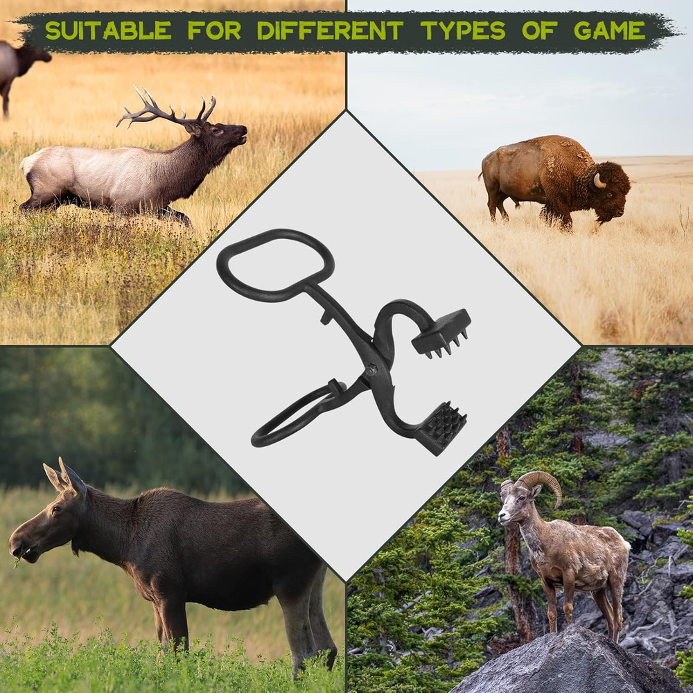 Game Skinning Claw Hide Puller Skinning Tool - Deer Skinner, Butcher Hide Puller