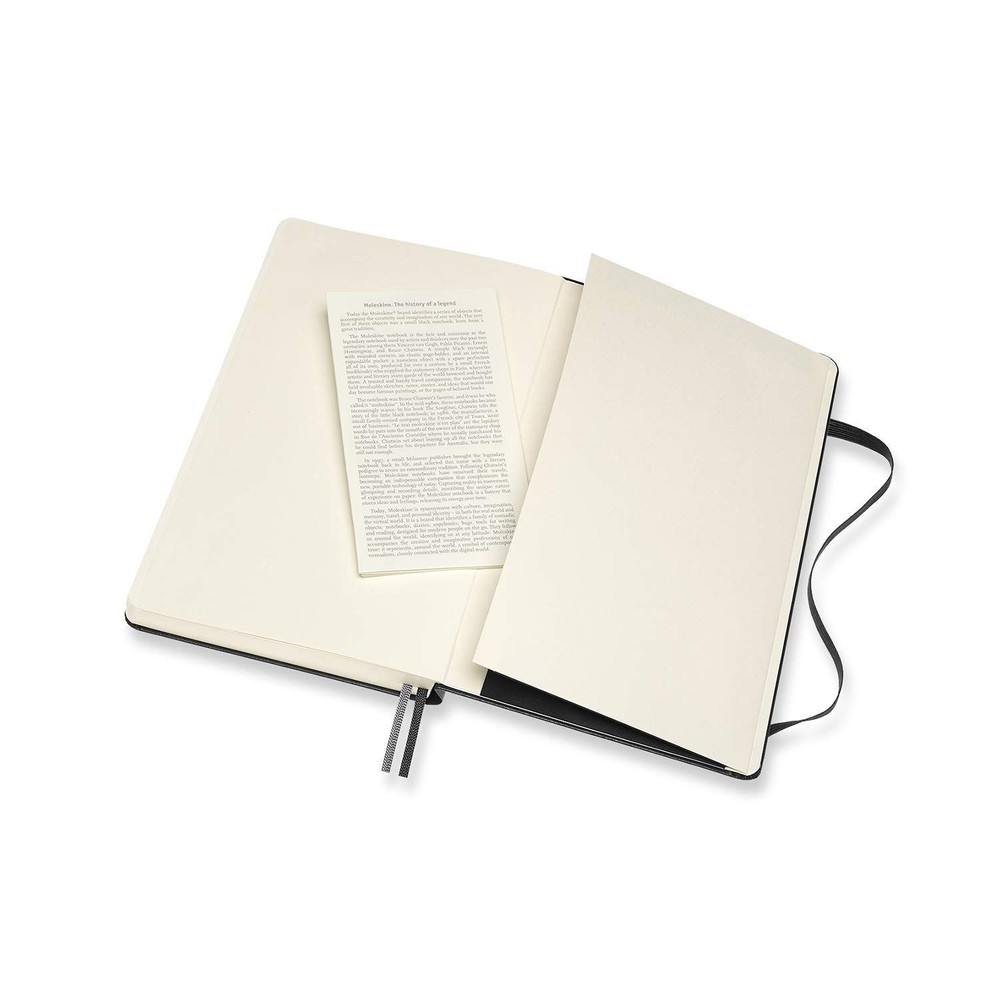 Moleskine Note Classic Notebook Expanded (400 pages) Hardcover Plain Large Size