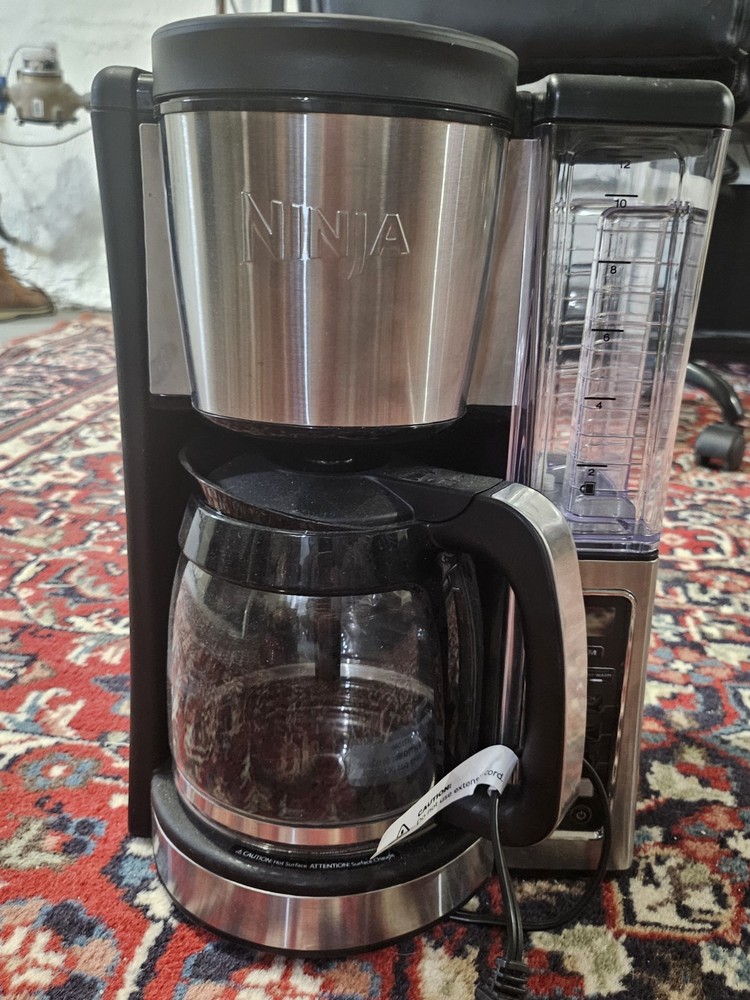 Ninja CE251 12-Cup Filter Coffee Machine Glass Carafe Digital Programmable