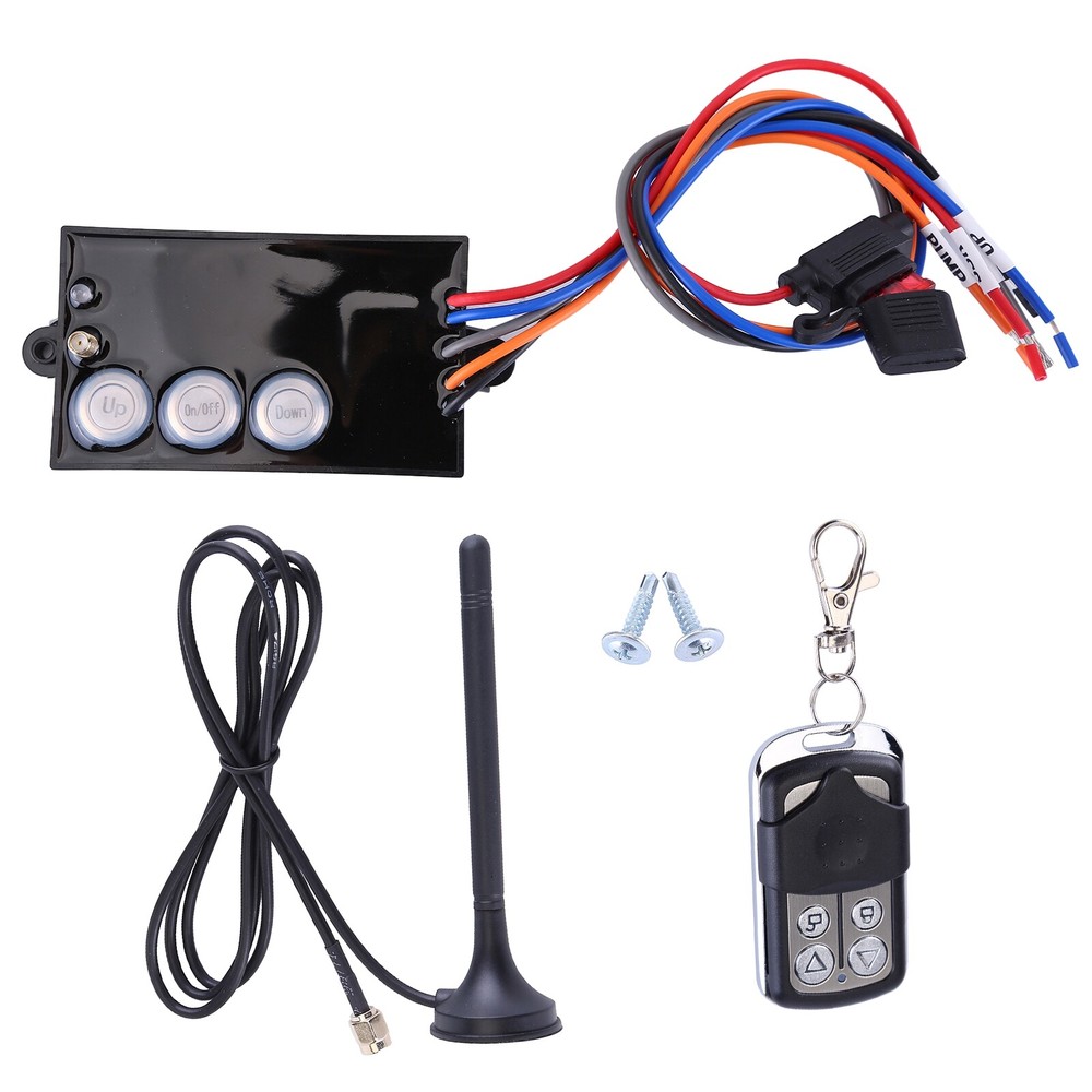 NEW Dump Trailer Wireless Remote Control System 12 volt Hydraulic Lift Winch