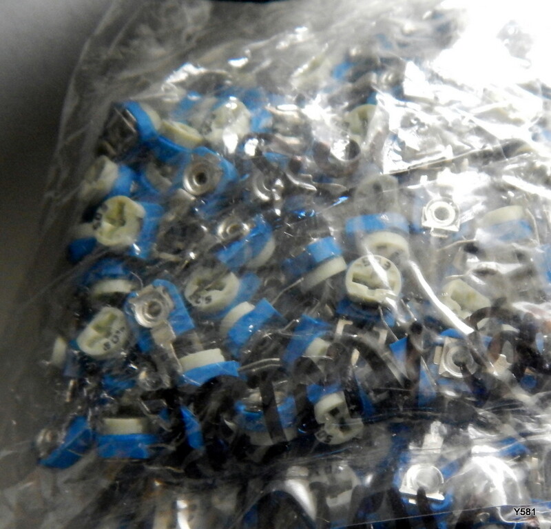 500 QTY 50K OHM Trimmer Variable Resistors 50 Volume Knobs