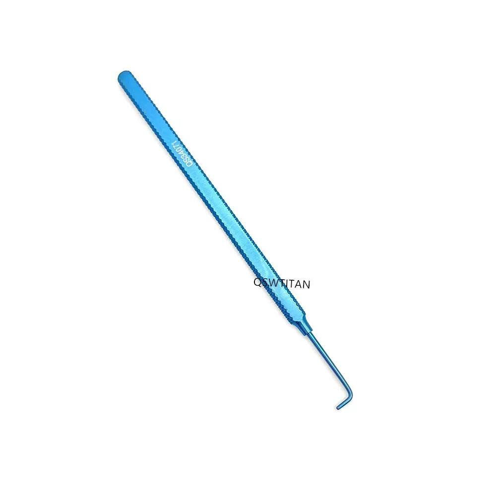 Von Graefe Strabismus Hook Stevens Tenotomy Hook Titanium Ophthalmic Instruments