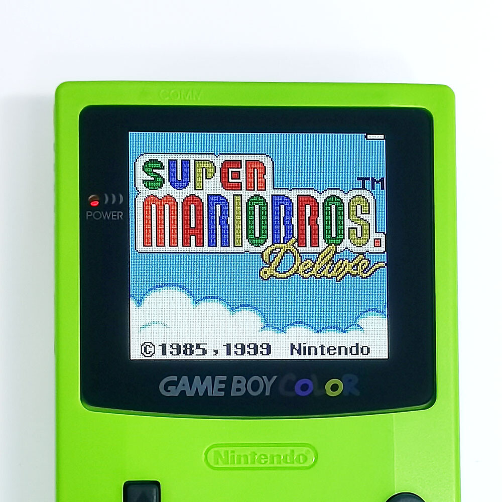 V5 Laminated OSD Menu Retro Pixel IPS LCD Screen Backlight For GBC With w/ Case