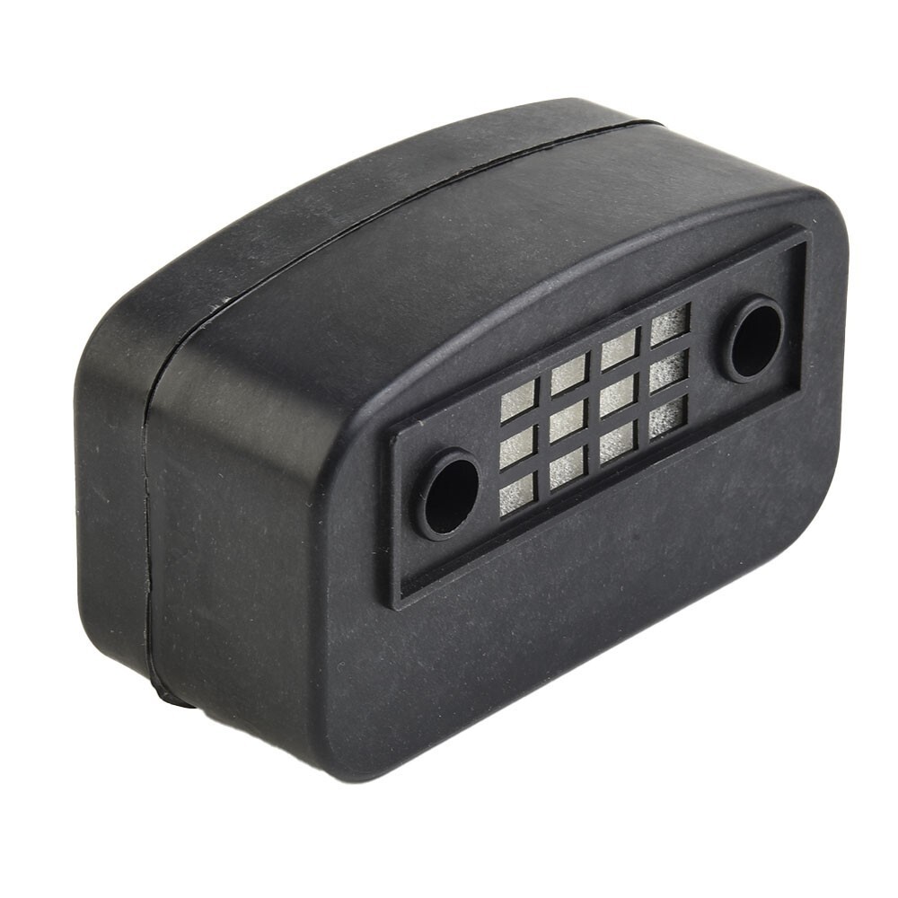 65mm Air Compressor R Noise Muffler Intake Pump Plastic Shell Square