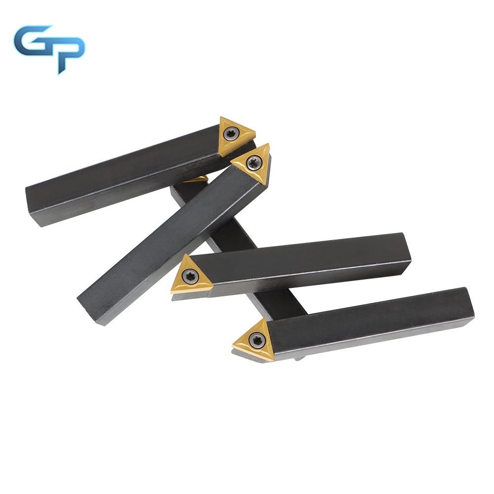 5pcs 1/2 Inch Carbide Indexable Turning Tool Lathe Tool Bit With Carbide Inserts