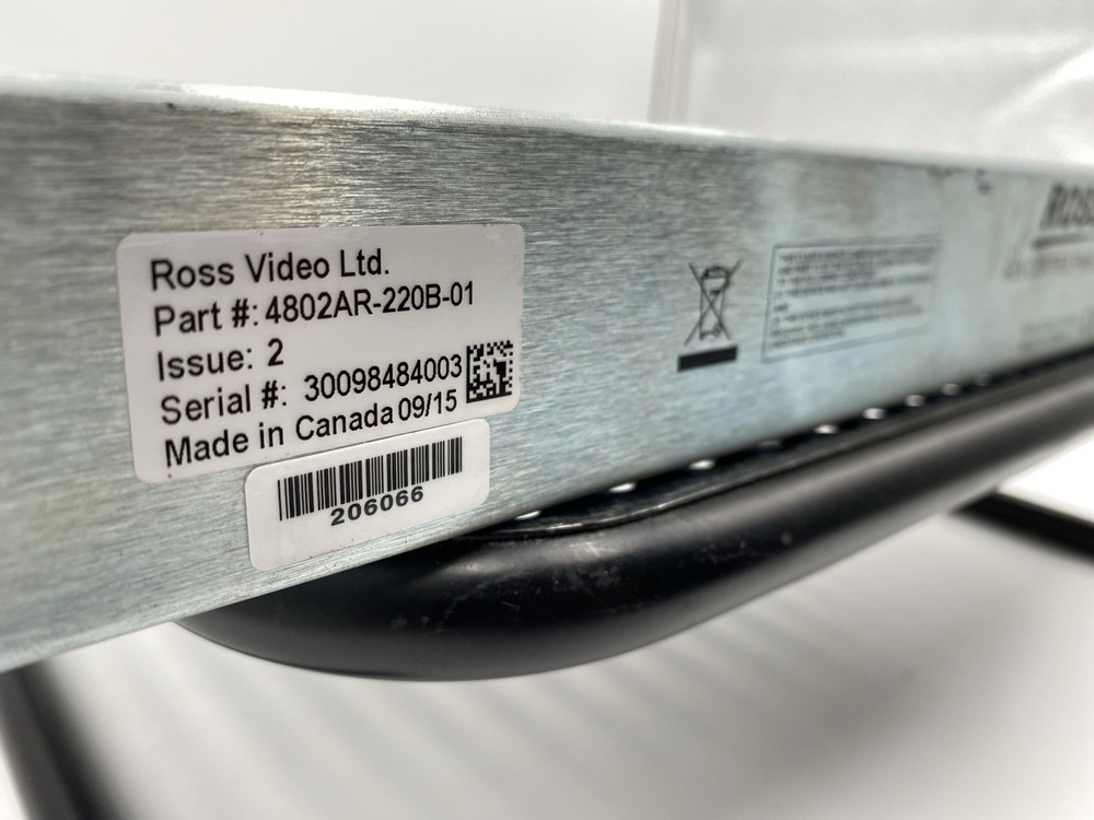Ross Video 4800AR-220B-01 47-Button Auxiliary Control Panel for Video Production