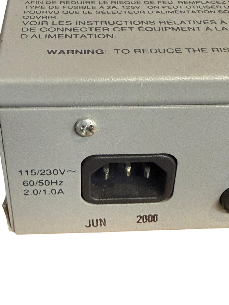 Valcom V-2006A One Way 6 Zone Speaker Control Unit No Power Cord