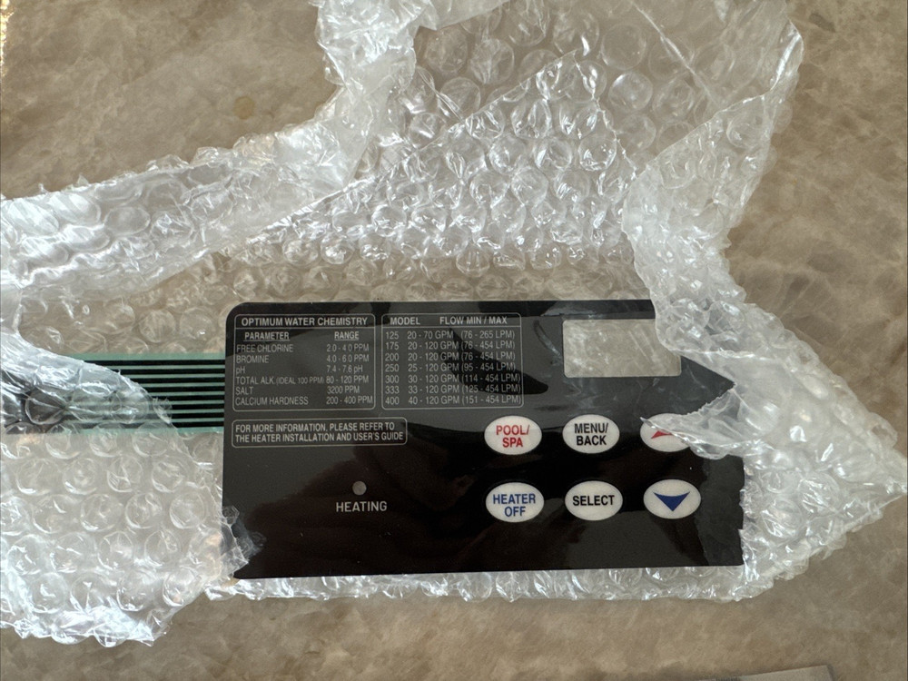 42002-0007S Control Board Kit for Pentair MasterTemp Max-E-Therm Heater