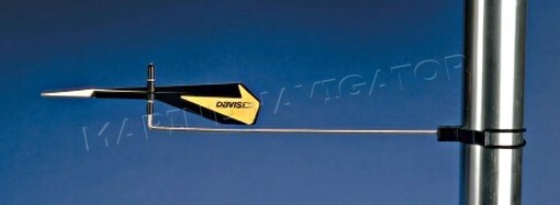 DAVIS Black Max Wind Indicator 203mm for small Boats