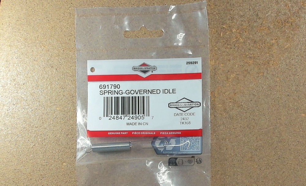 691790 Briggs & Stratton Governed Idle Spring