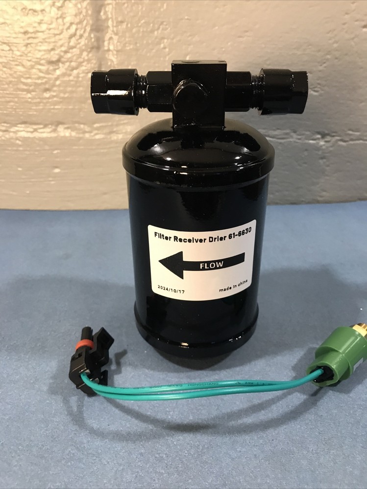 61-6630 AC Receiver Drier With Switch For Thermo King Tripac Apu Evolution
