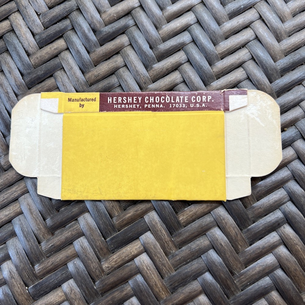vintage Hershey’s Coating Tasting Sample box unused