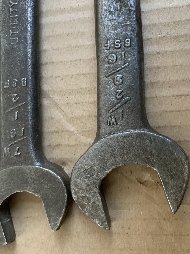 vintage utility spanner wrenches