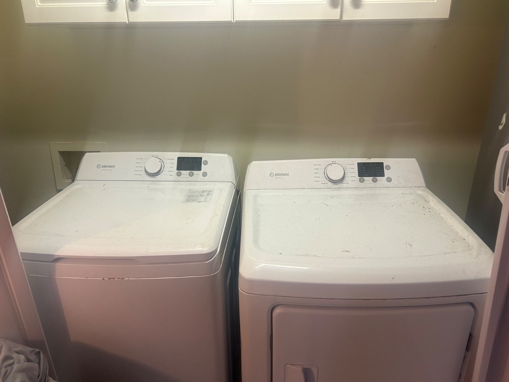 Element Washer & Dryer Set Used