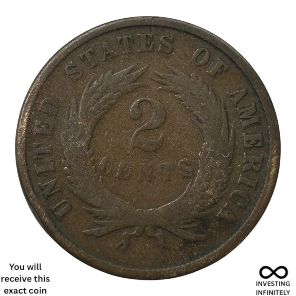 1871 2 Cent Piece X-1287