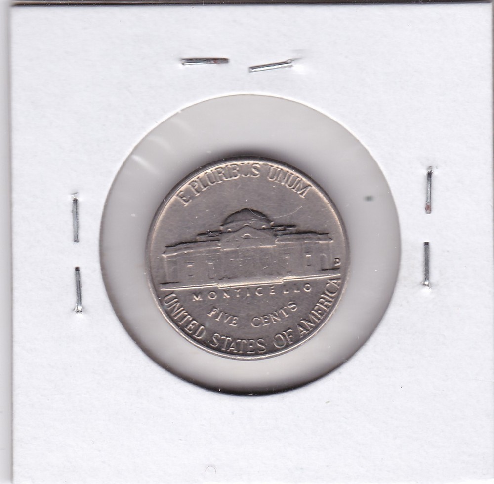 1954-D Jefferson Nickel L15