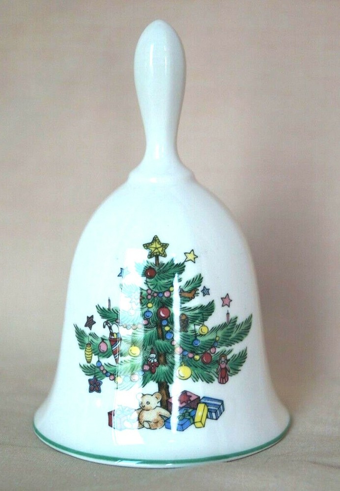 Happy Holidays Bell by Nikko