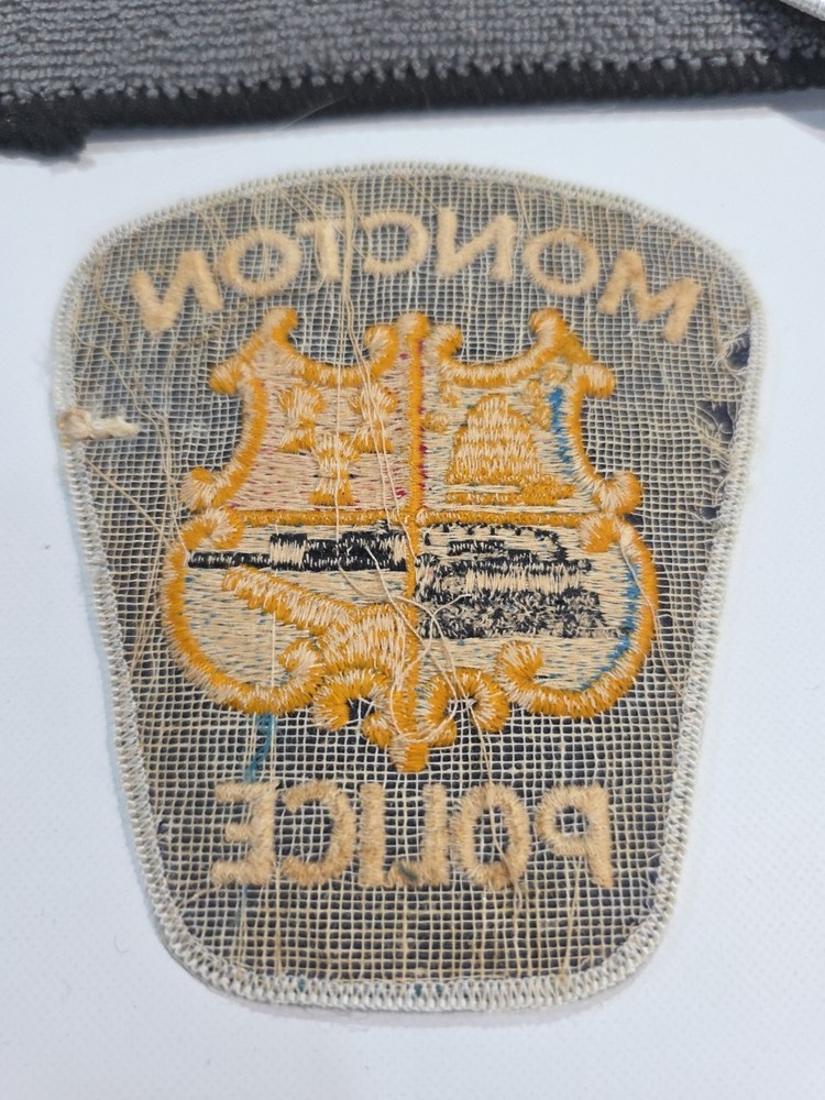 Moncton Police Canada Shoulder Patch Obsolete