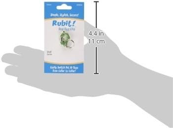 Dog Tag Curve Shape Switch Clip Easy Attachment Green