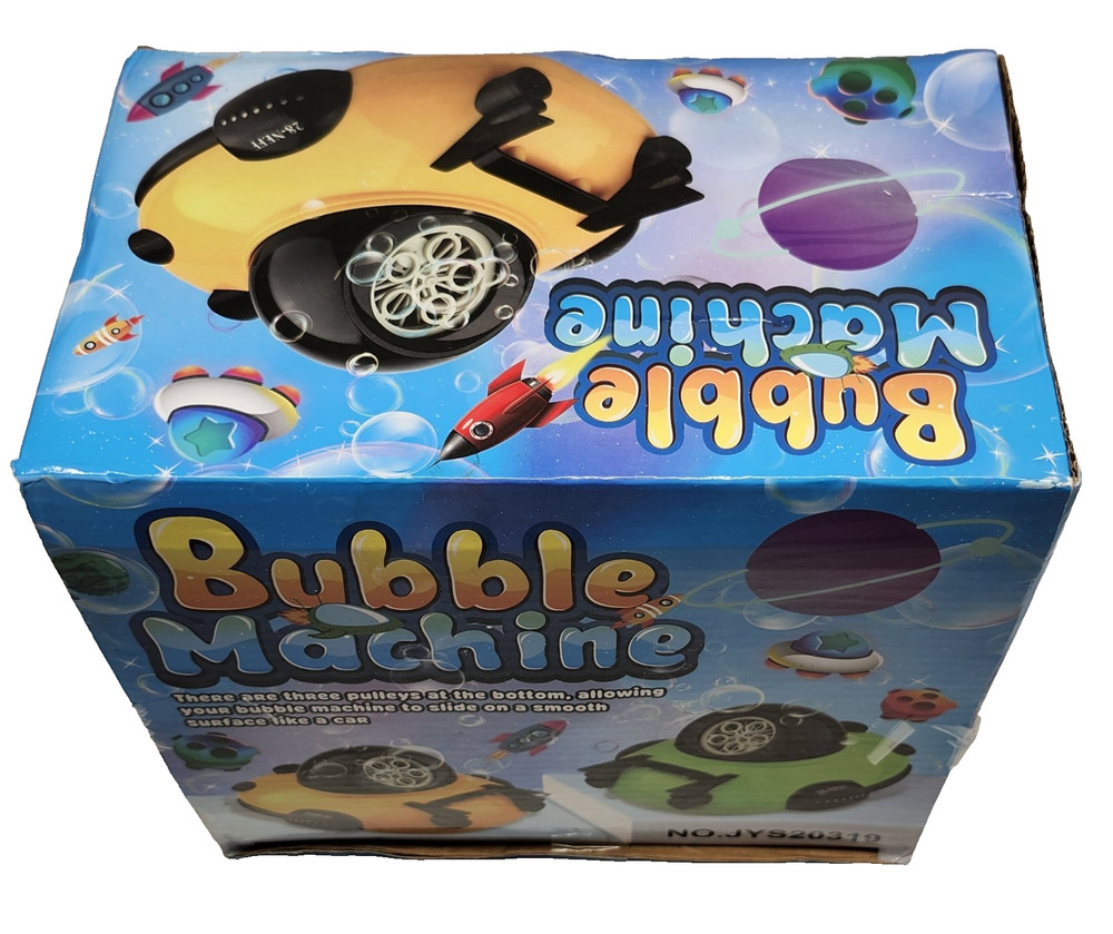 Battery Operated Bubble Machine Kit With Bubble Machine & Solution