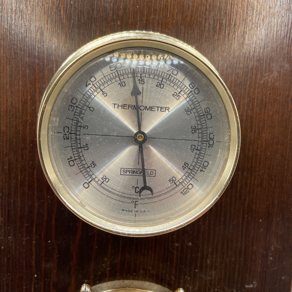 Vintage Nautical Weather Station Springfield