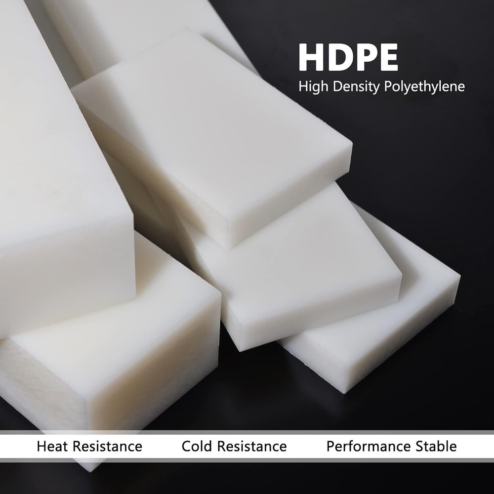 High Density Polyethylene Tapping Block for DIY Projects and Floor Improvement