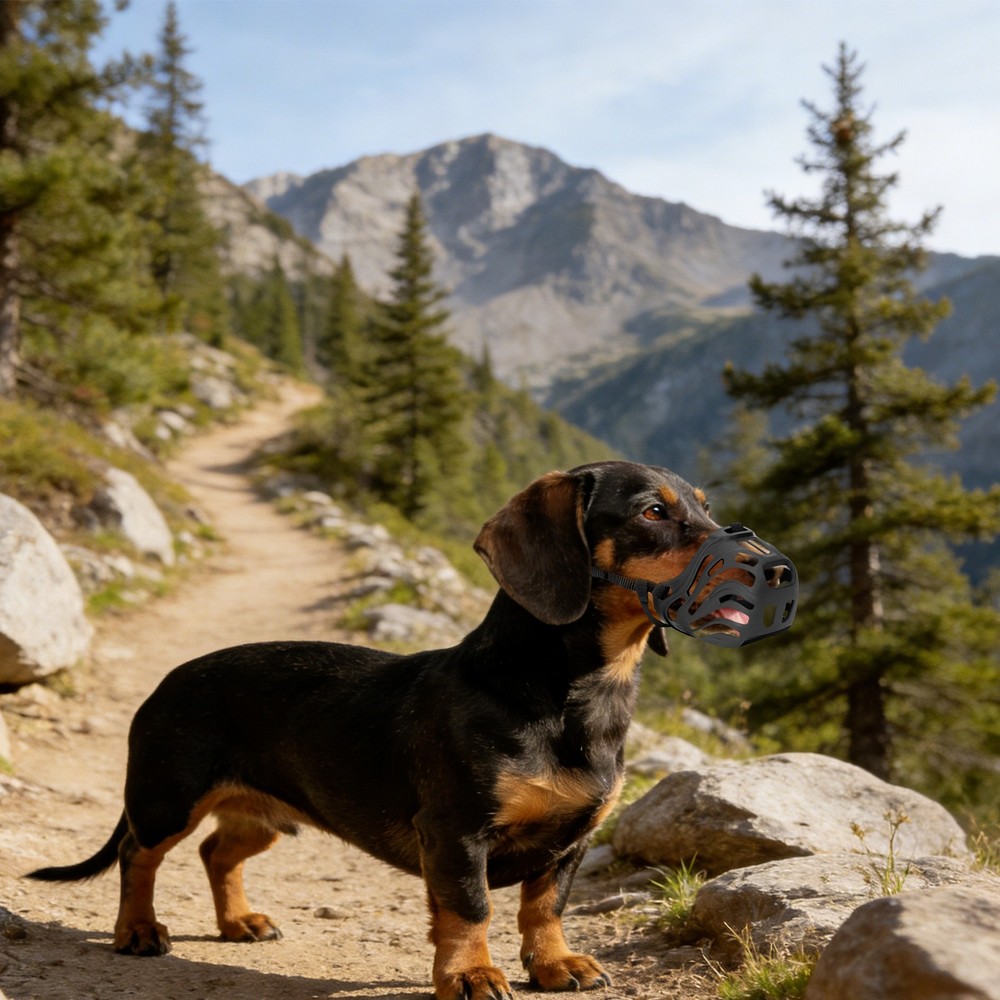 Dog Muzzle Soft Breathable Dog Muzzle Dog Muzzle Preventing Chewing and Biting