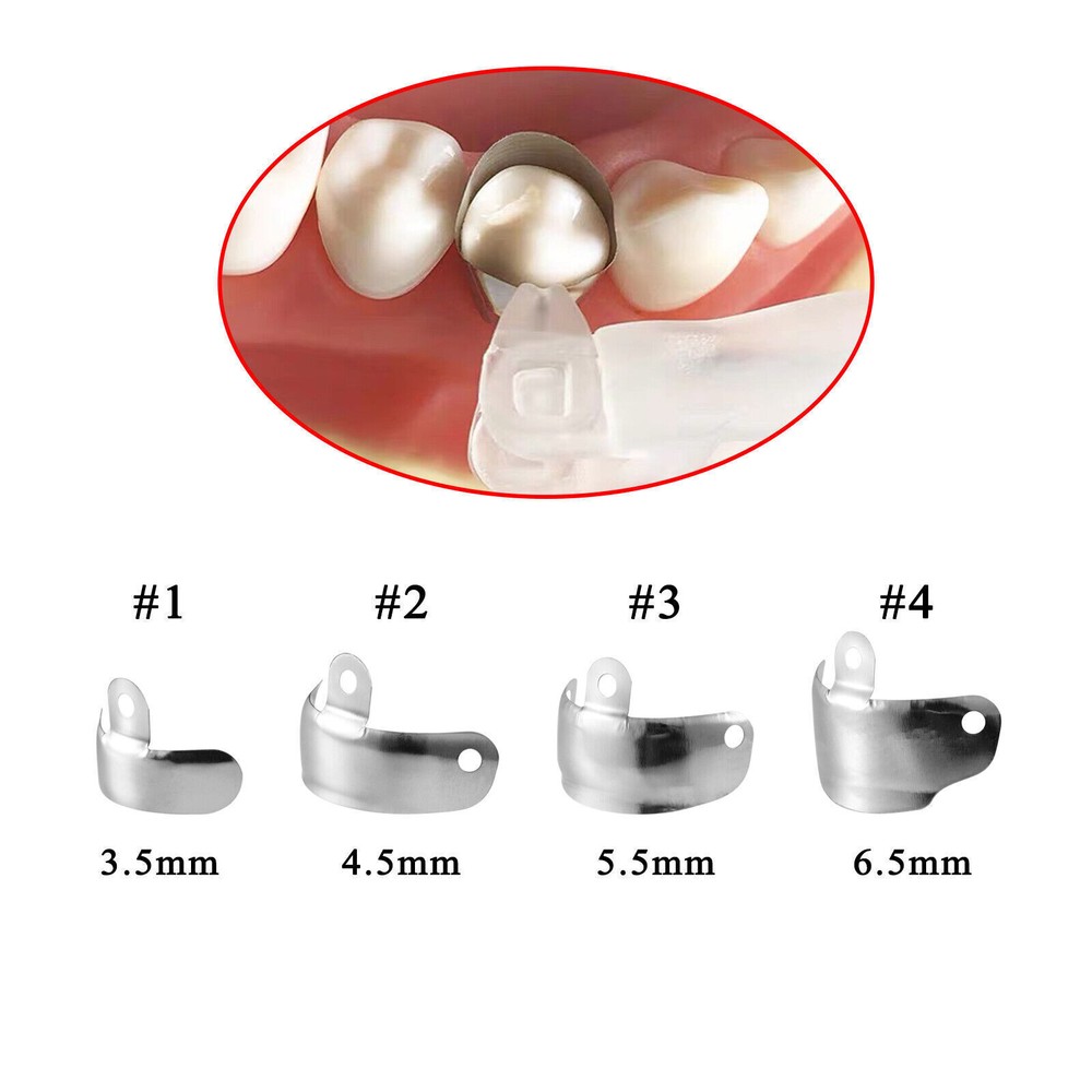 Dental Matrix Bands Ring Refills Sectional Matrice System Clamp Dam Clips Ring