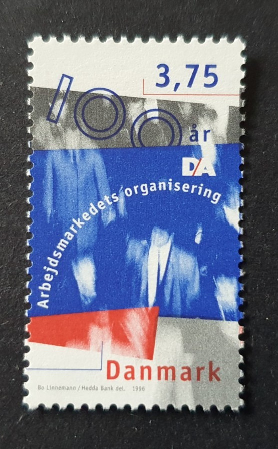 1996 DENMARK DANMARK LABOUR ASSOCIATION VF MNH