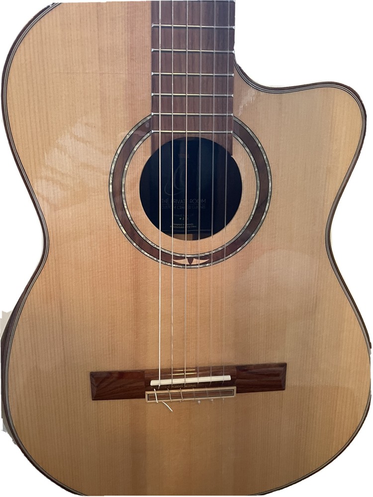 ortega striped suite c/e classical guitar