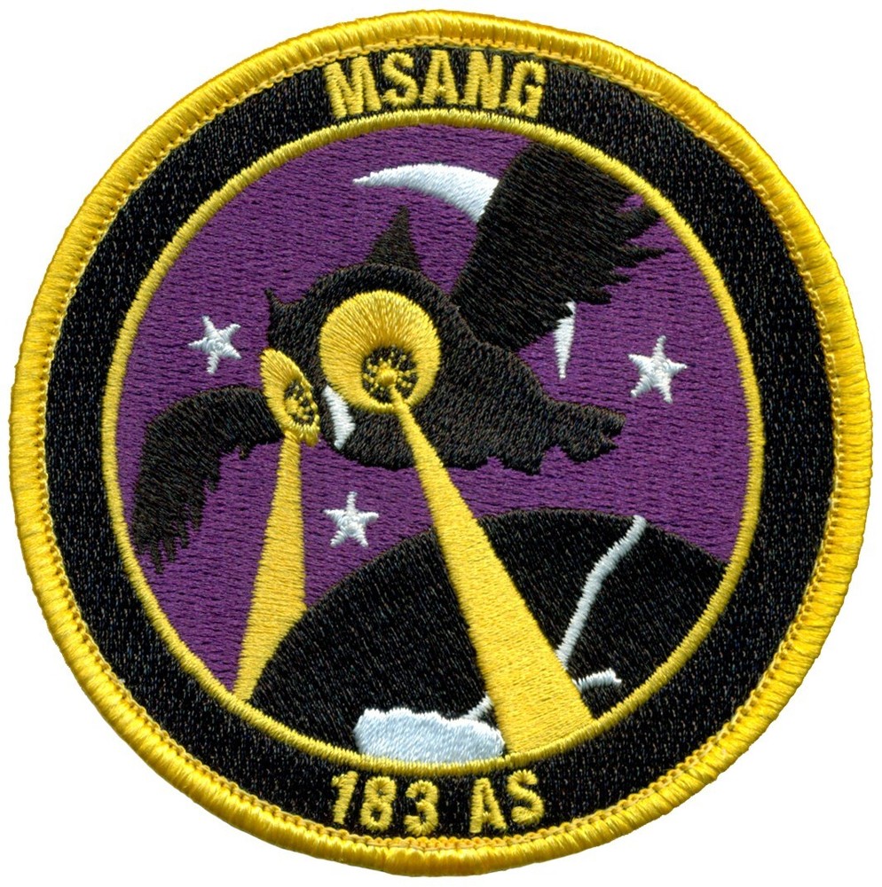 USAF 183d AIRLIFT SQUADRON – MSANG PATCH