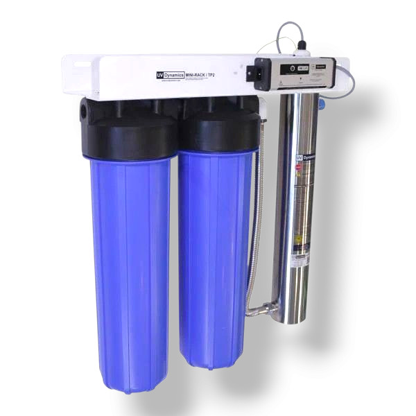 UV Dynamics MR180E-TP2/220 120V UV Water Purification System – Double Big Blue 2