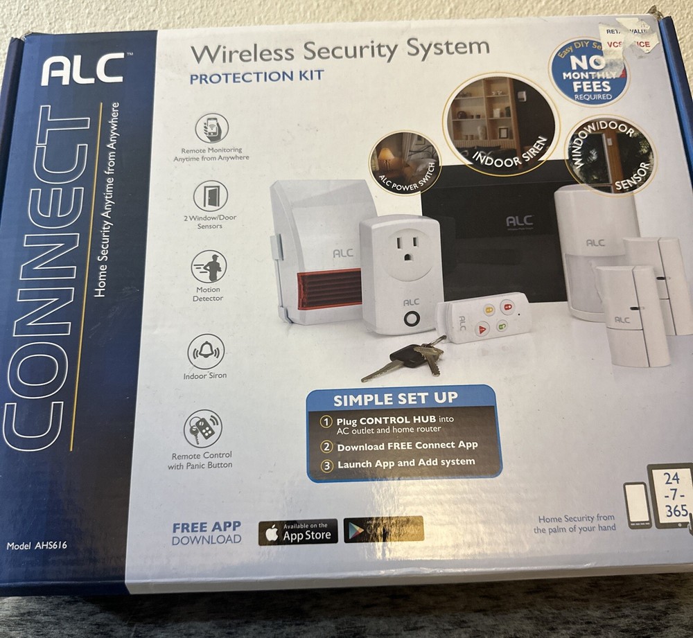 ALC Home Security Simplified Protection Kit AHS616