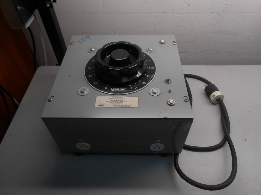 ESP VARIAC Kleen Line Variable Transformer VTB-2500