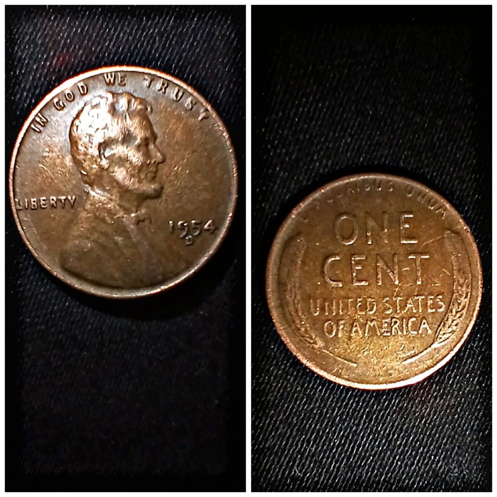 1954-S  Lincoln Cent "Error Cent" Extremely Rare Cent  L@@K!  " 7 Days ONLY !! "