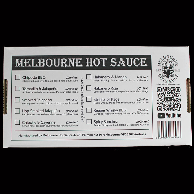 Melbourne Hot Sauce 12x150ml Challenge Pack