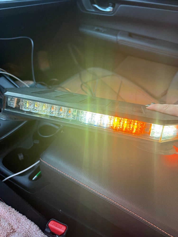 DOT Vehicle Caution Lights | Emergency Strobe Lights with Controller