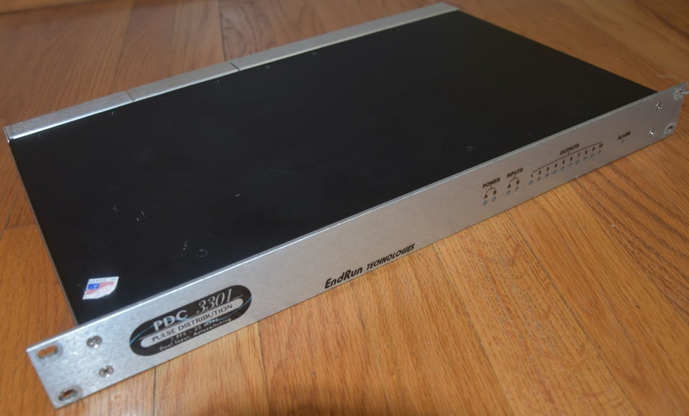 EndRun Technologies PDC 3301 Pulse Distribution Amplifier 2x10 1 PPS - 25 MPPS