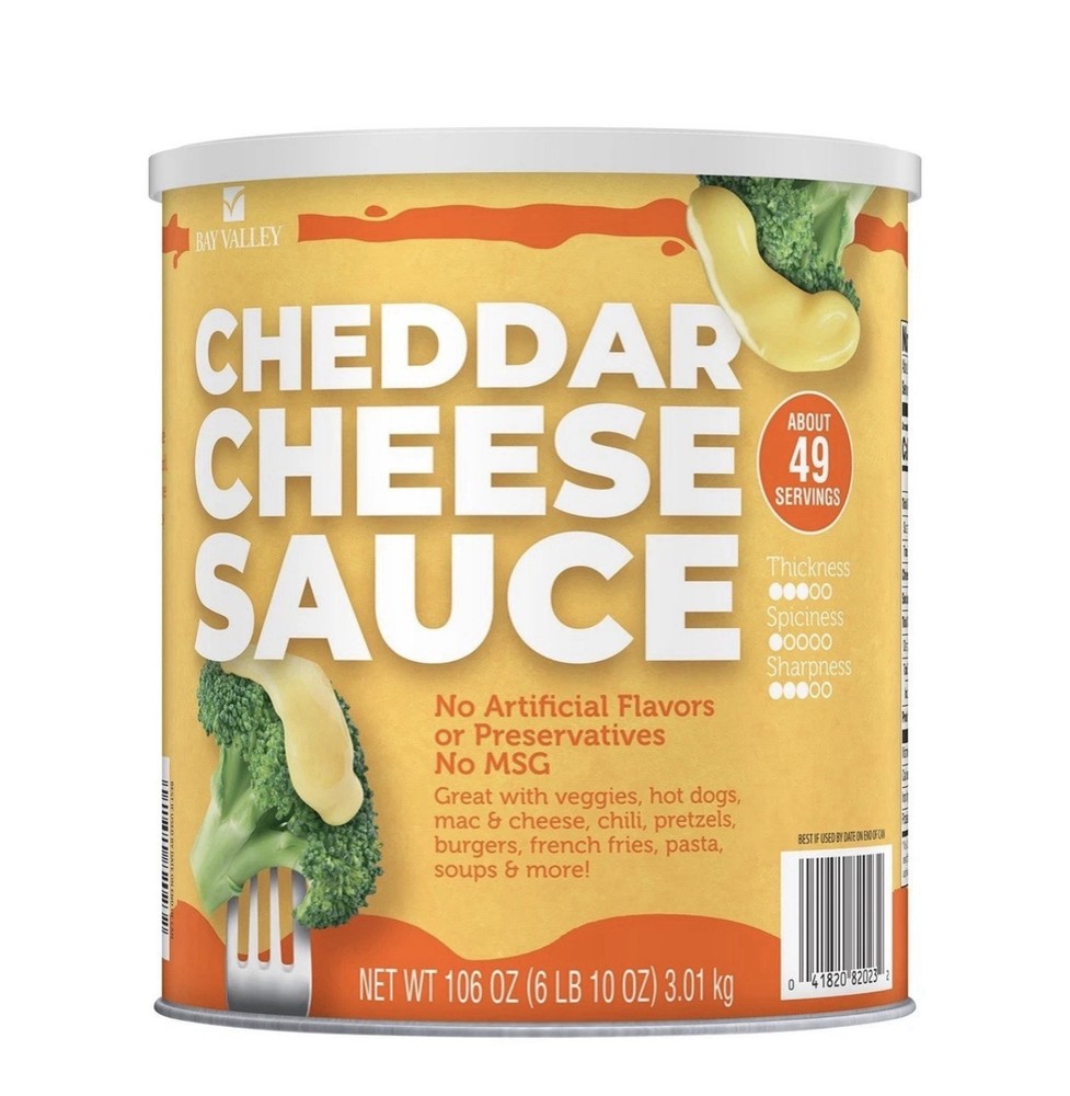 Bay Valley Cheddar Cheese Sauce (106 oz.)
