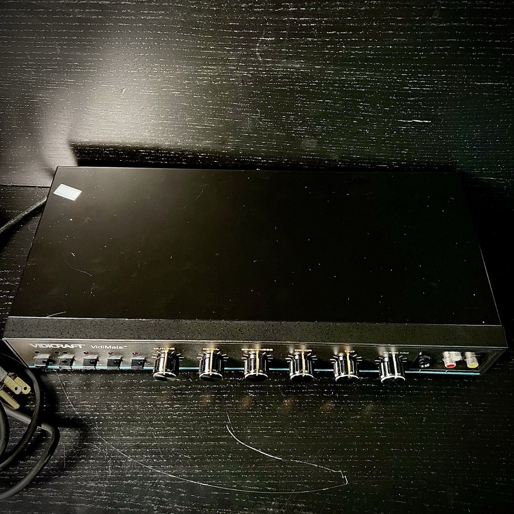 VIDICRAFT VidiMate Digital Stabilizer Opticon Processing July 1988 VDM-100